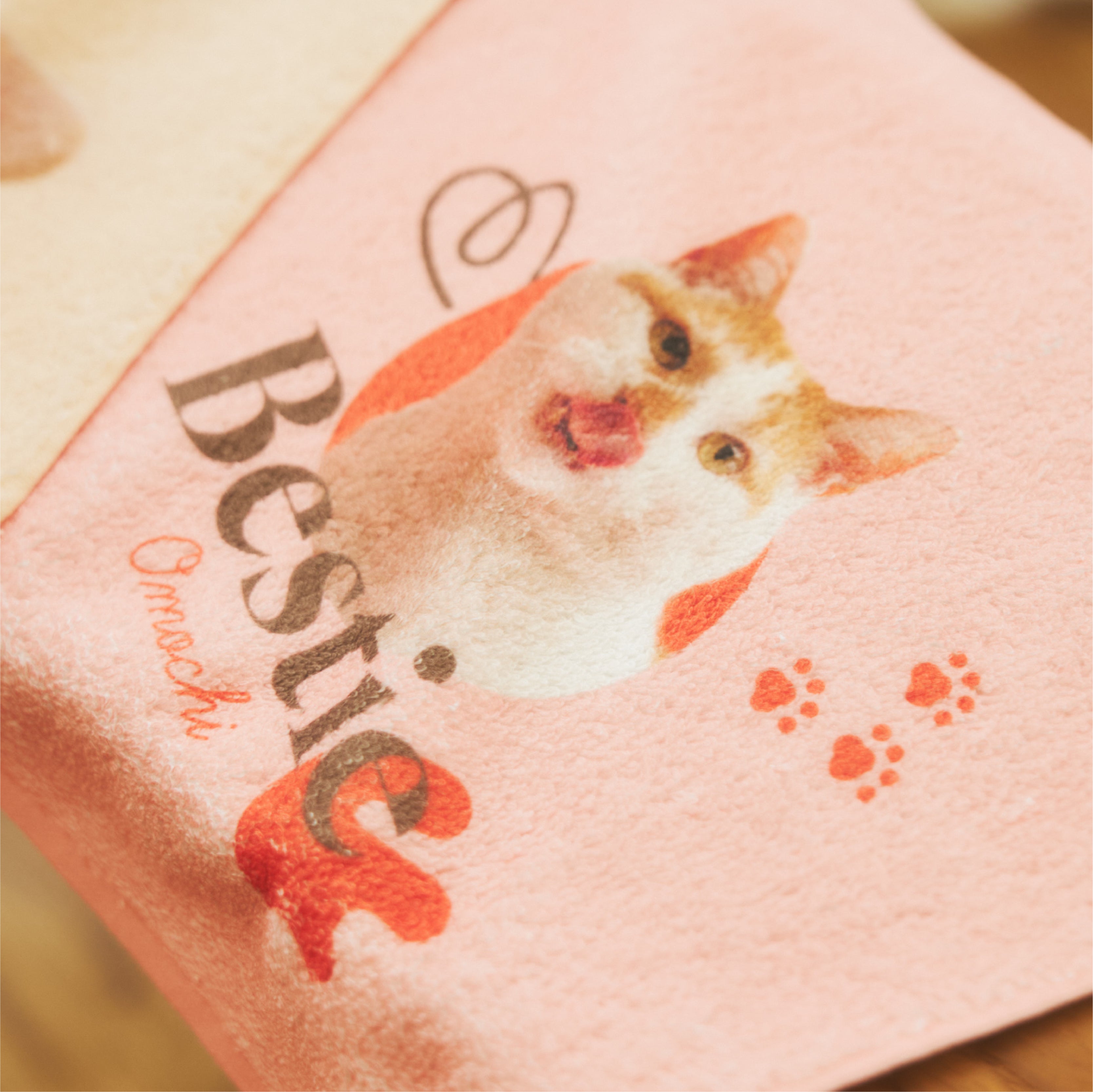 写真印刷】うちの子タオルハンカチ｜オリジナル・オーダーメイドグッズ