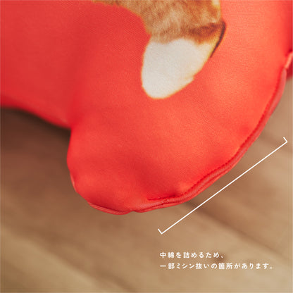 ふちどりシルエットクッション（オーダーメイド）