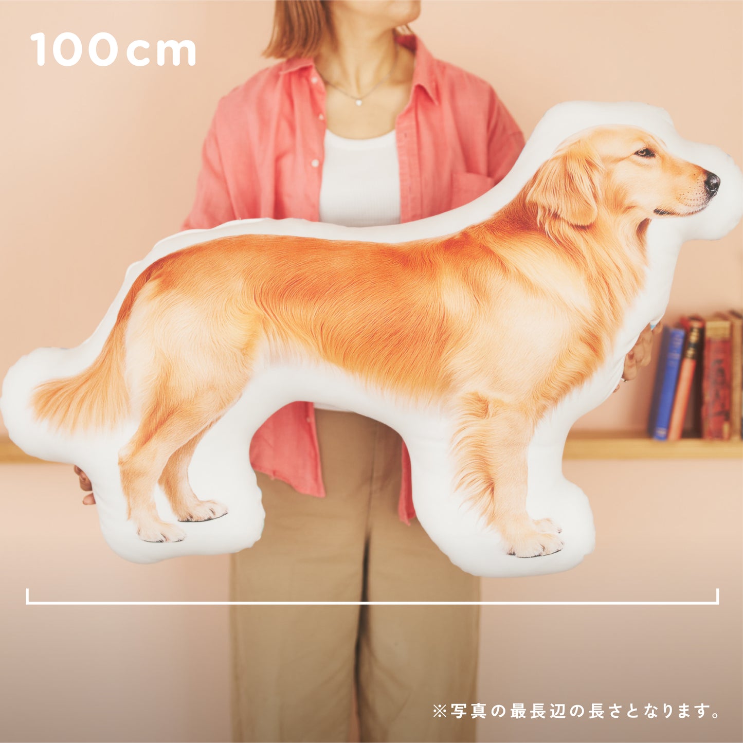 ふちどりシルエットクッション（オーダーメイド）